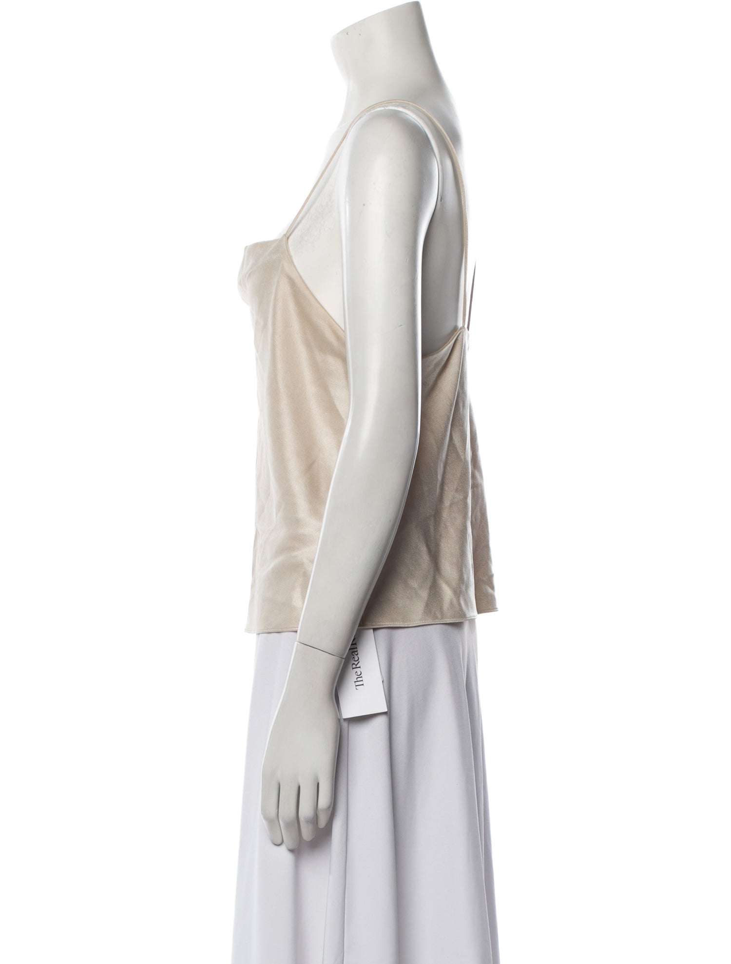 Alice + Olivia Cowl Neck Sleeveless Top