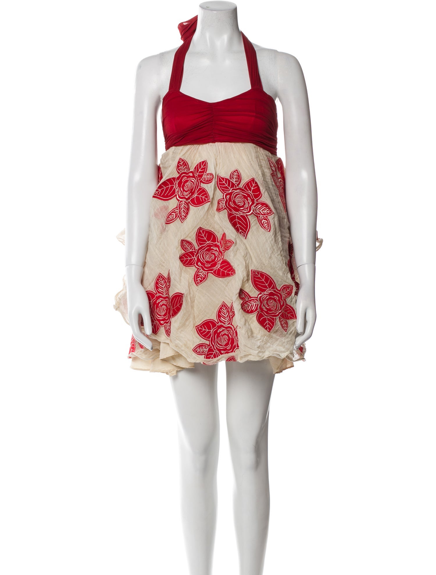 Alice + Olivia Silk Mini Dress