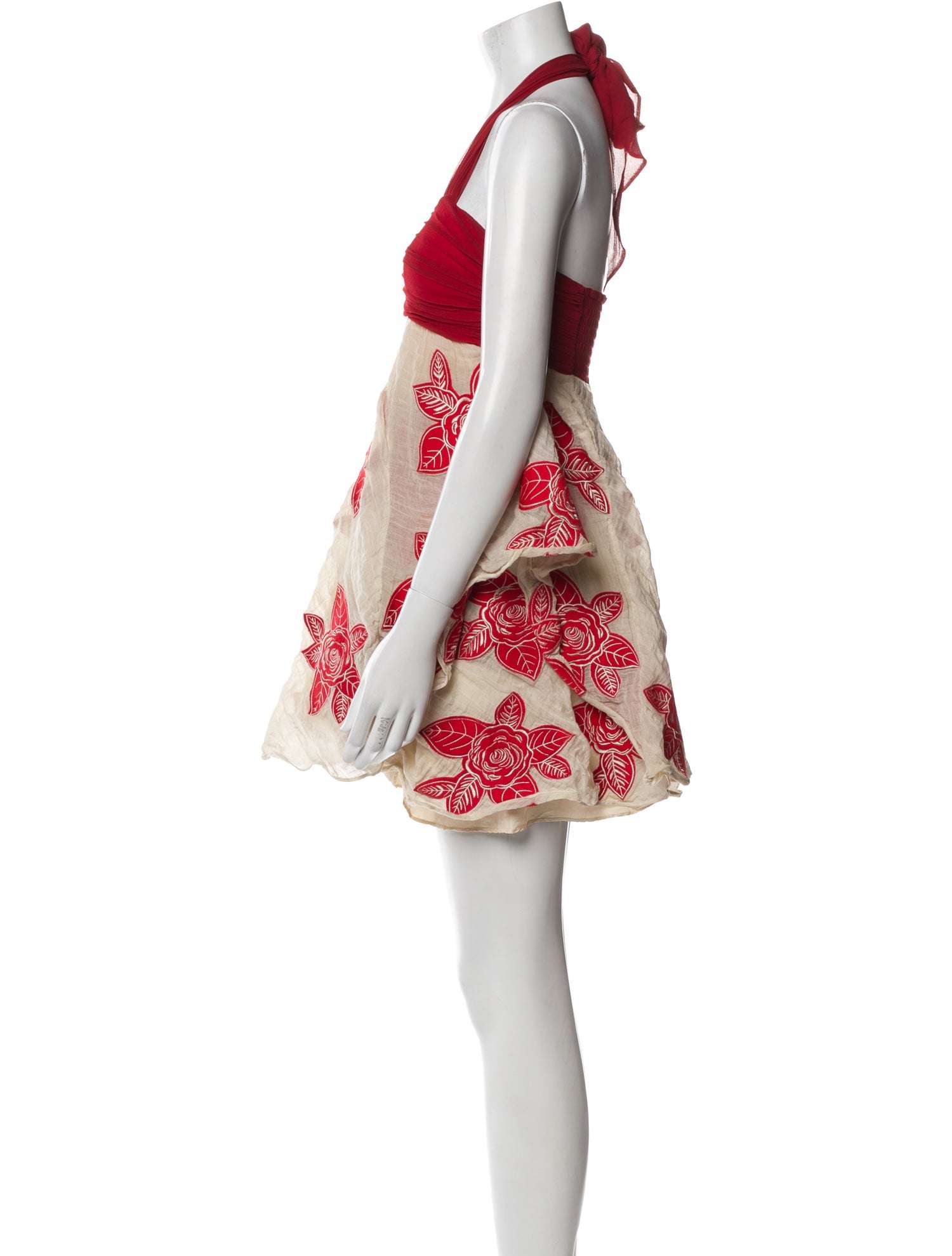 Alice + Olivia Silk Mini Dress