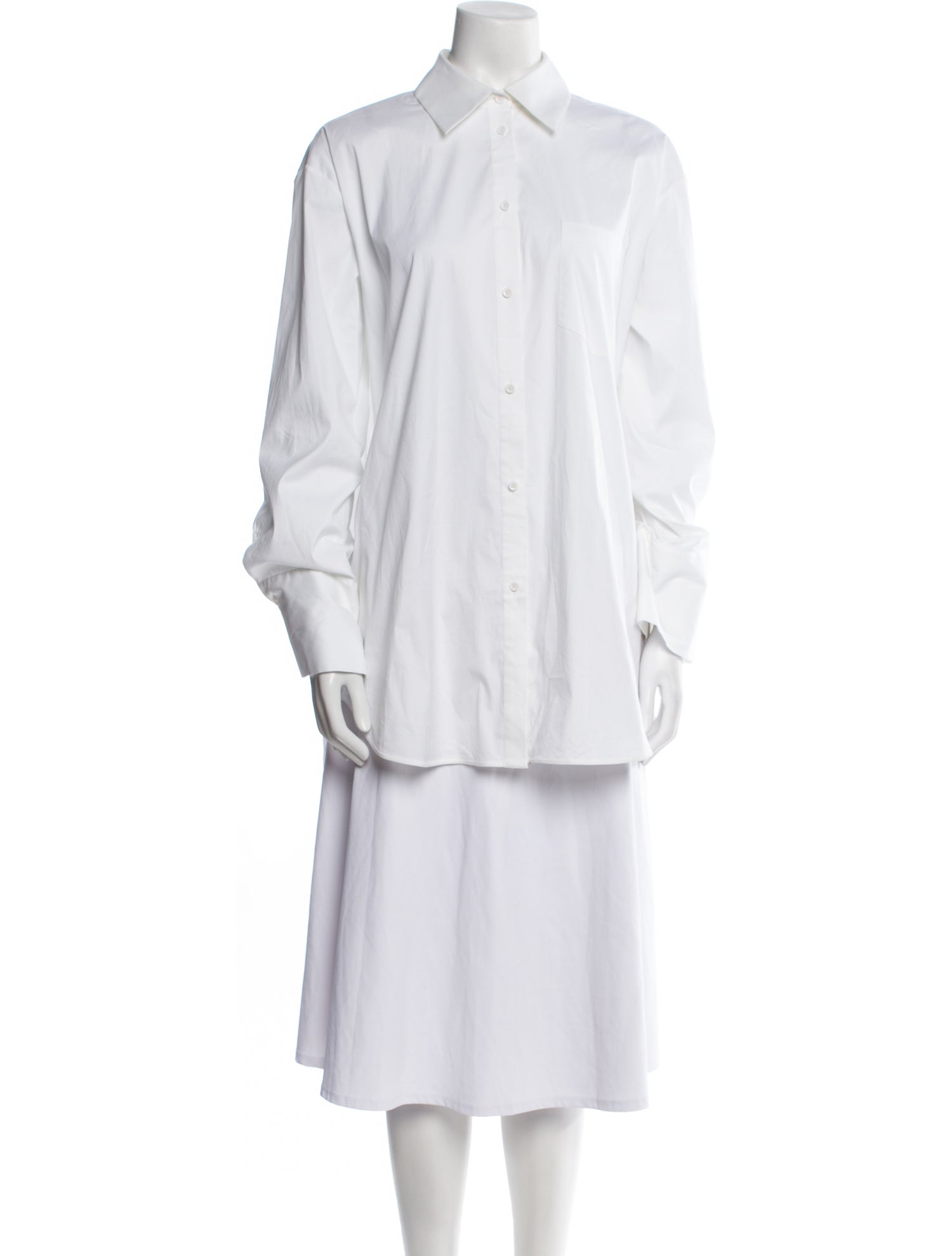 Alice + Olivia Long Sleeve Button-Up Top