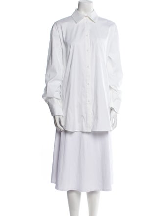 Alice + Olivia Long Sleeve Button-Up Top