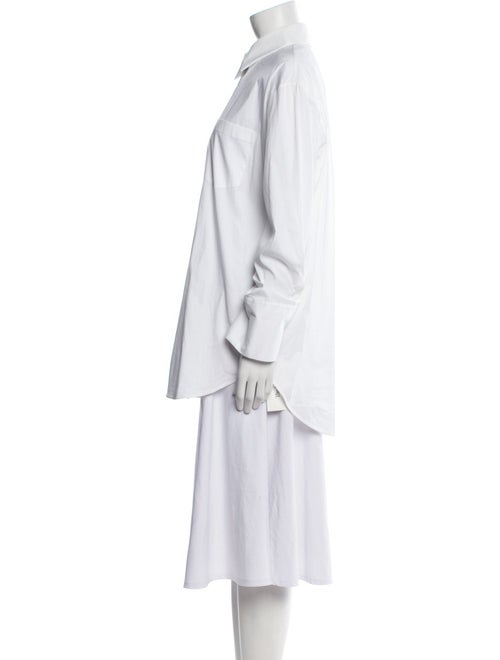 Alice + Olivia Long Sleeve Button-Up Top