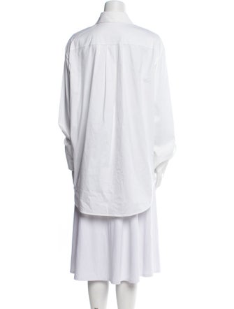 Alice + Olivia Long Sleeve Button-Up Top