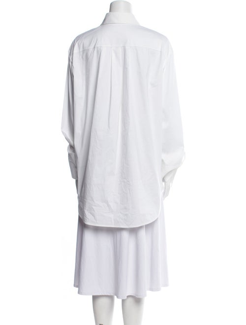 Alice + Olivia Long Sleeve Button-Up Top