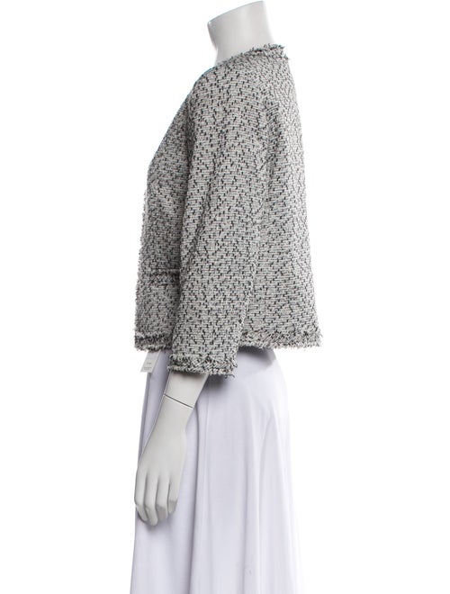 Alice + Olivia Tweed Pattern Evening Jacket