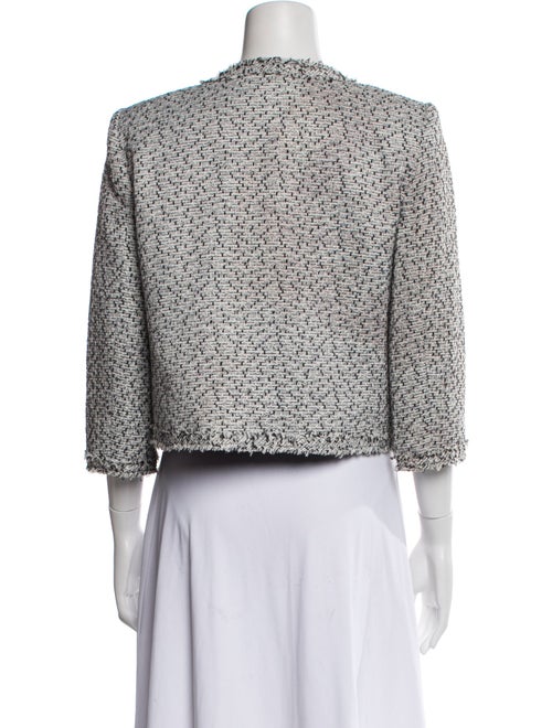 Alice + Olivia Tweed Pattern Evening Jacket