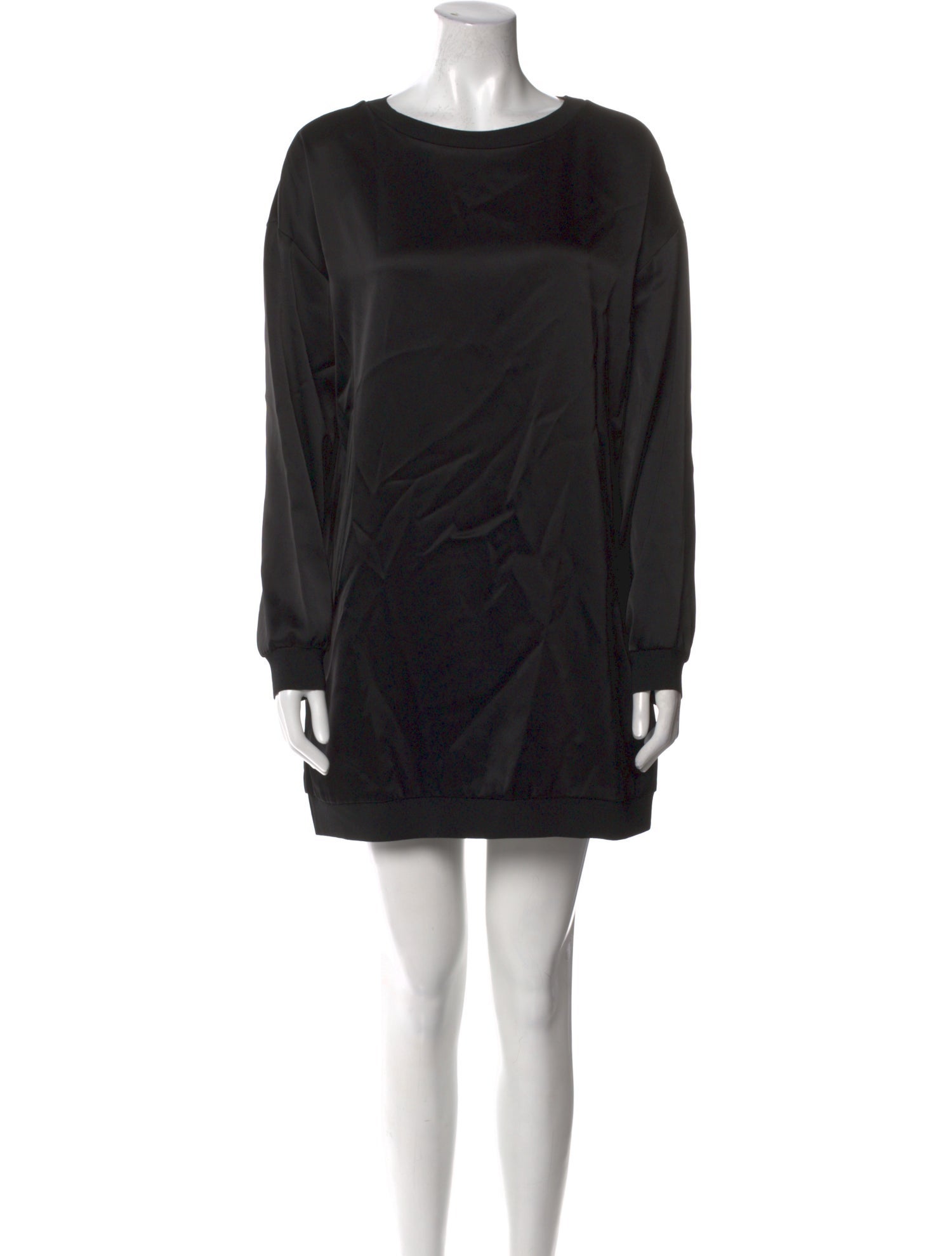 Alice + Olivia Bateau Neckline Mini Dress