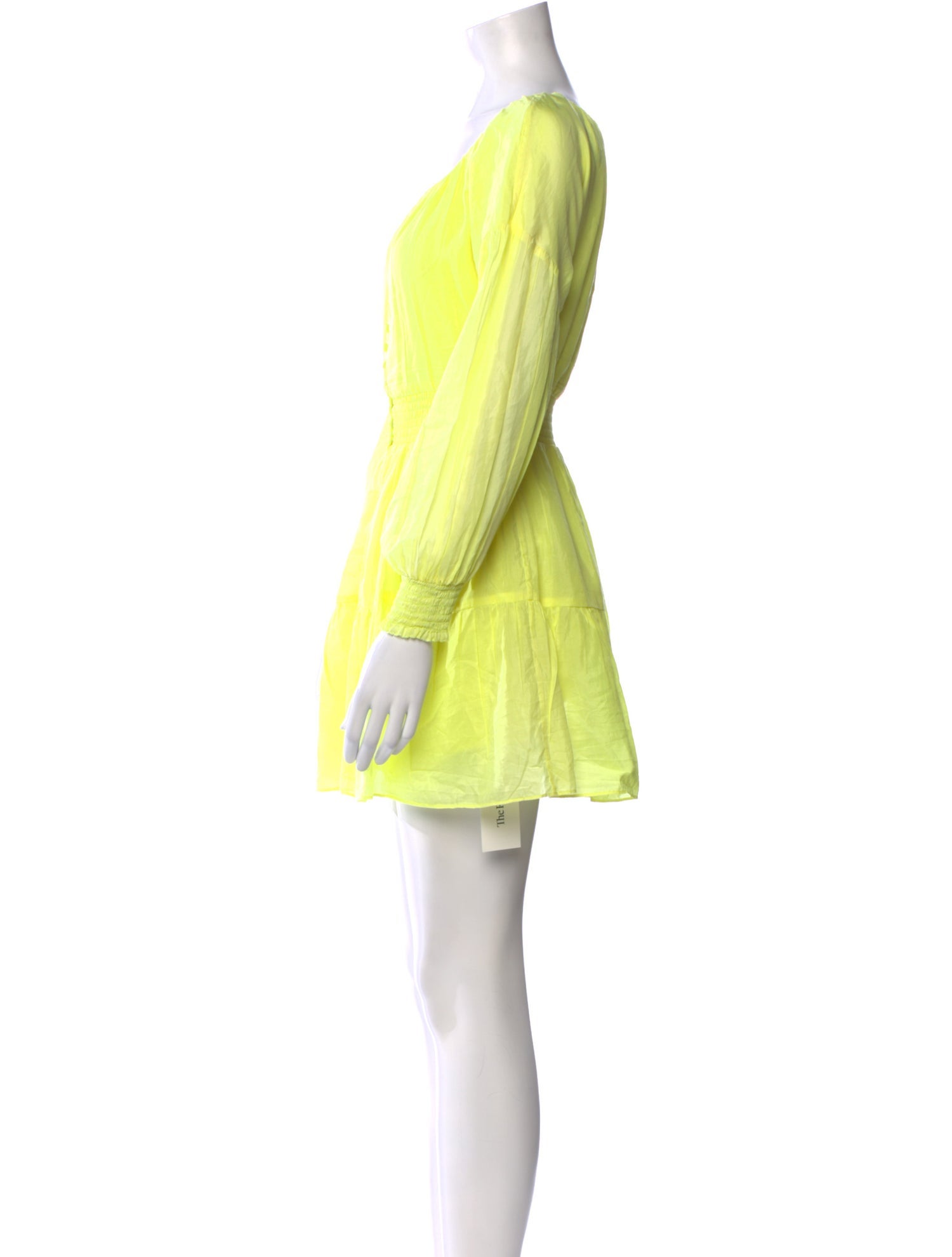 Alice + Olivia Scoop Neck Mini Dress