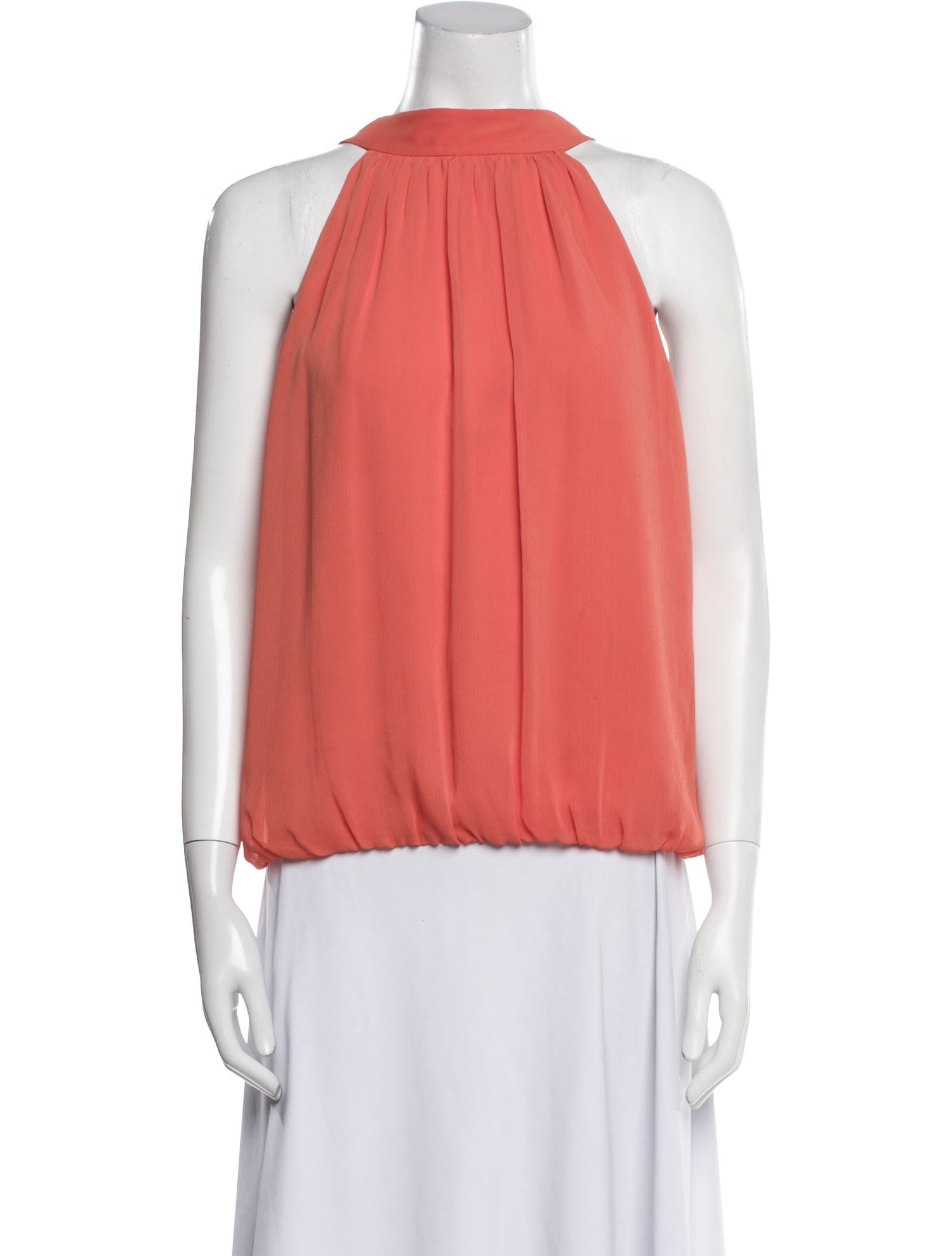 Alice + Olivia Halterneck Sleeveless Blouse