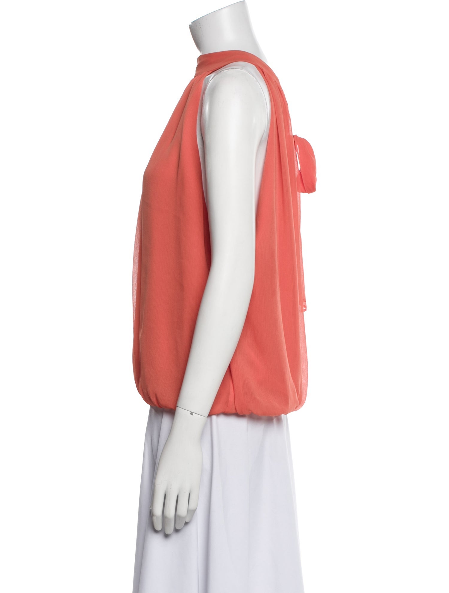 Alice + Olivia Halterneck Sleeveless Blouse