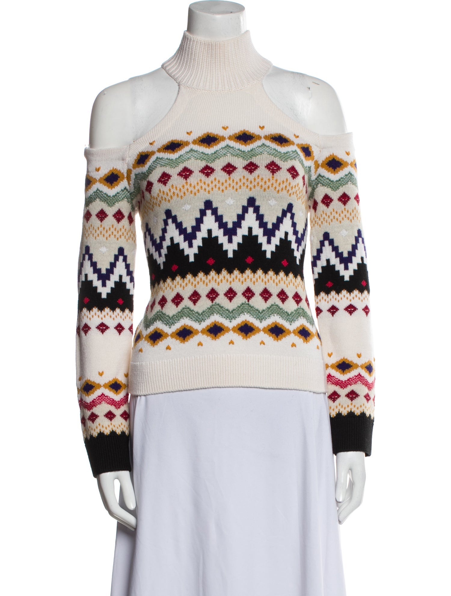 Alice + Olivia Wool Striped Sweater w/ Tags