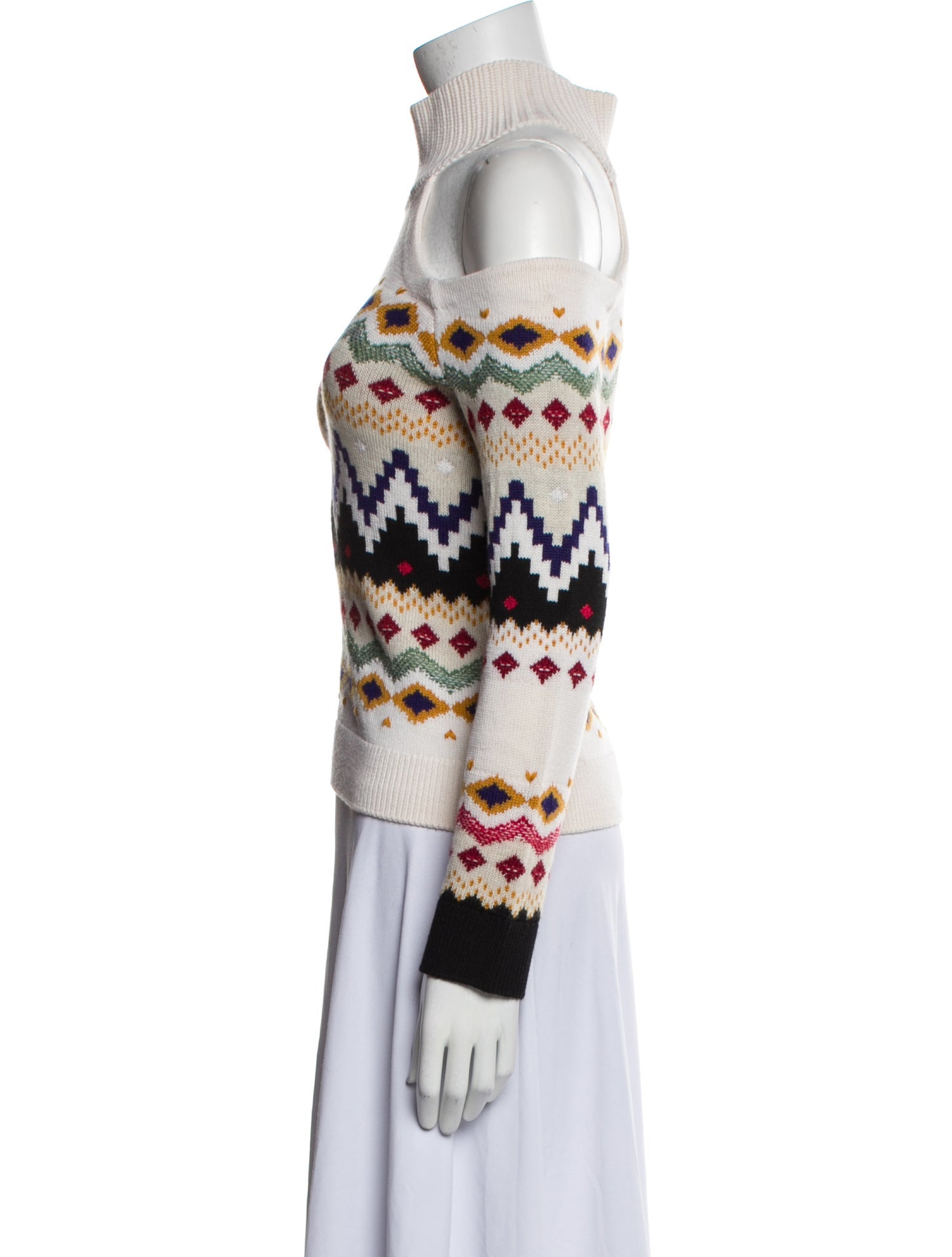 Alice + Olivia Wool Striped Sweater w/ Tags