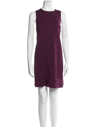 Alice + Olivia Crew Neck Mini Dress