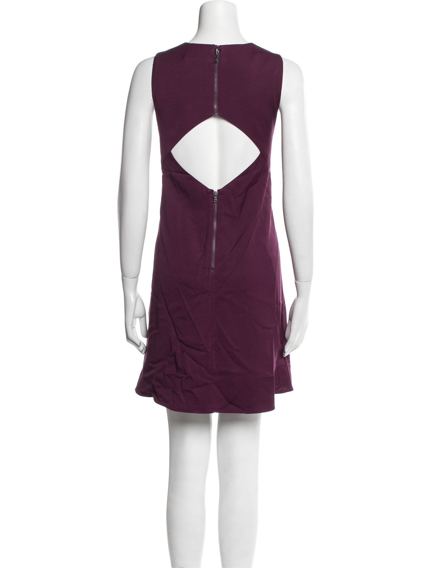 Alice + Olivia Crew Neck Mini Dress