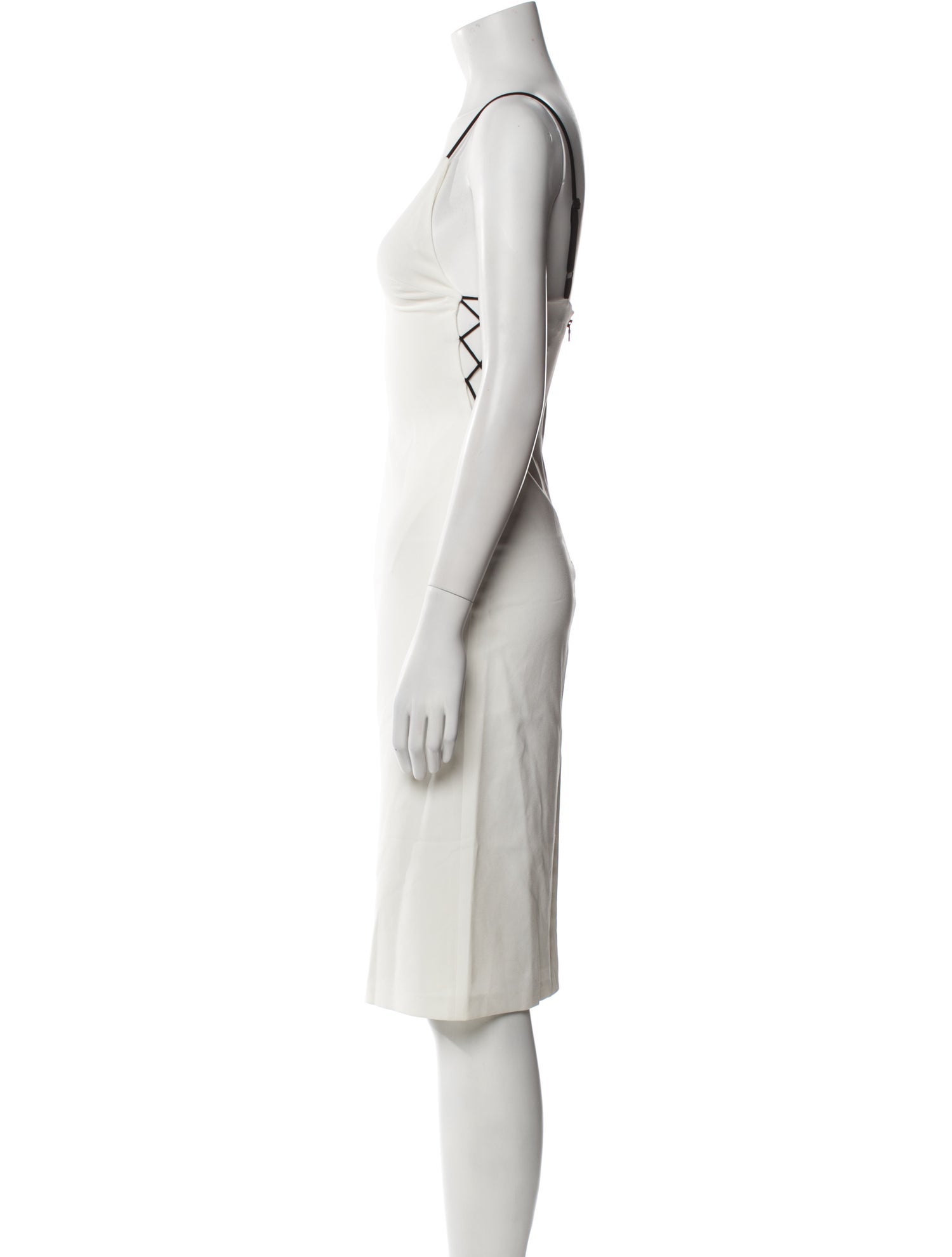 Alice + Olivia V-Neck Knee-Length Dress w/ Tags