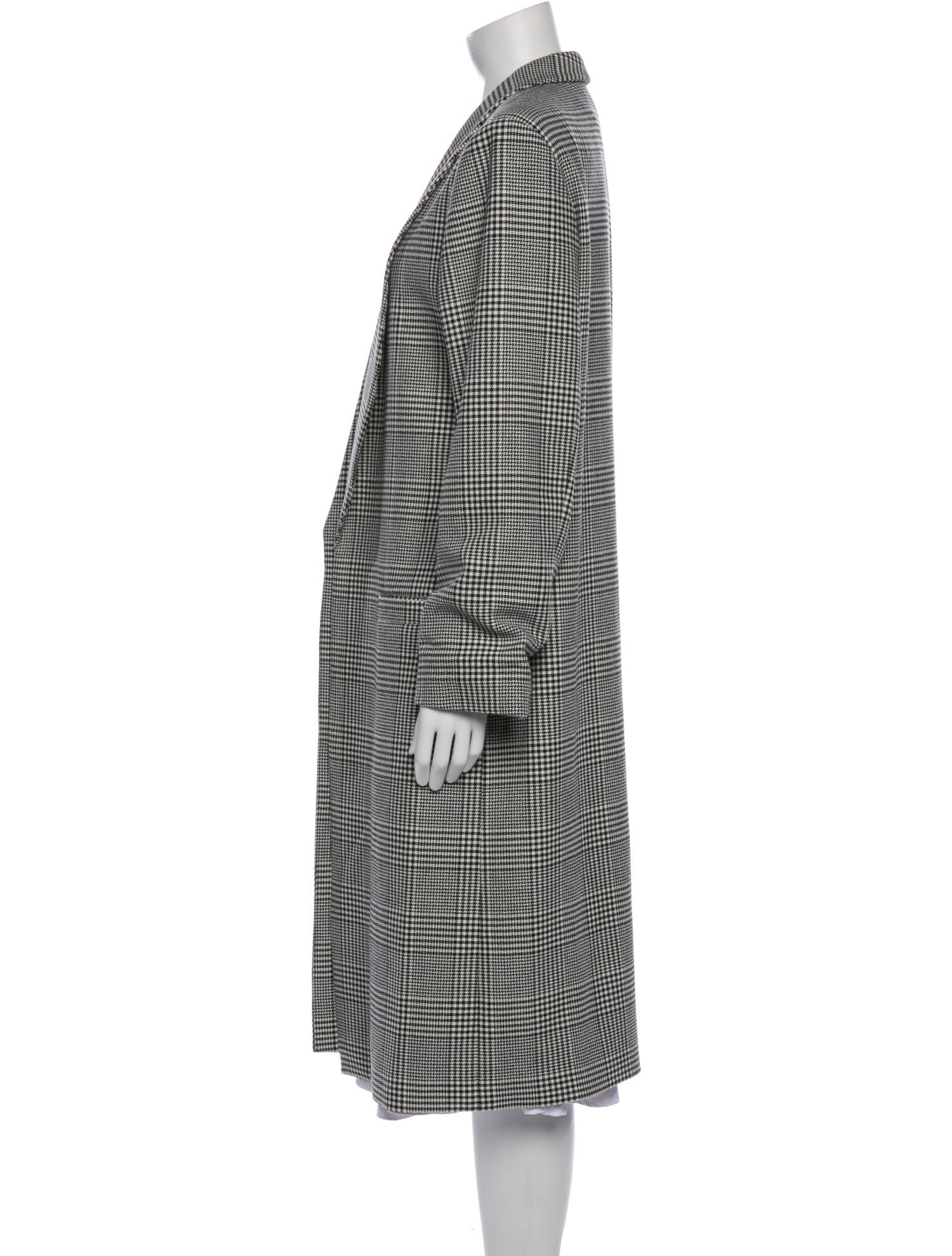 Alice + Olivia Plaid Print Coat