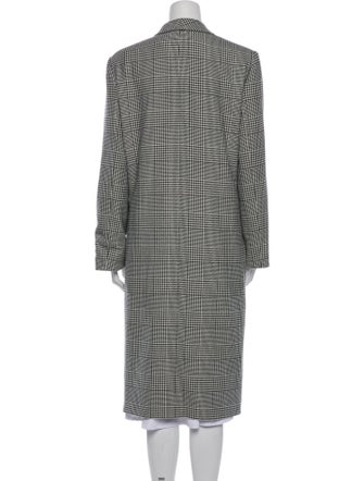 Alice + Olivia Plaid Print Coat
