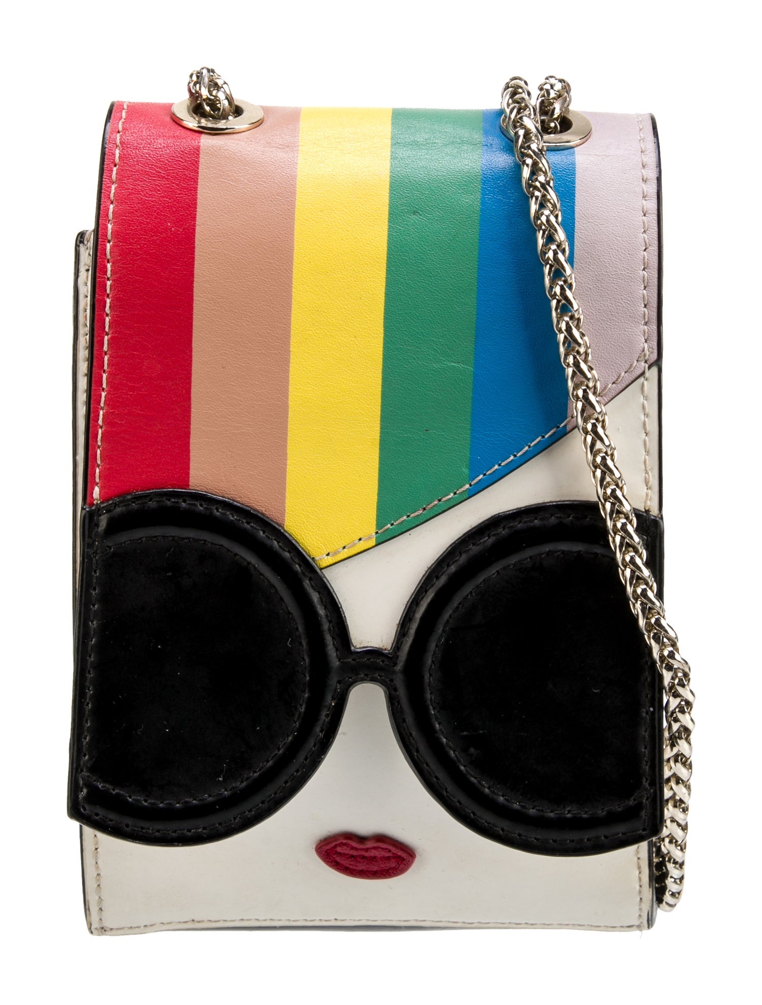 Alice + Olivia Leather Crossbody Bag