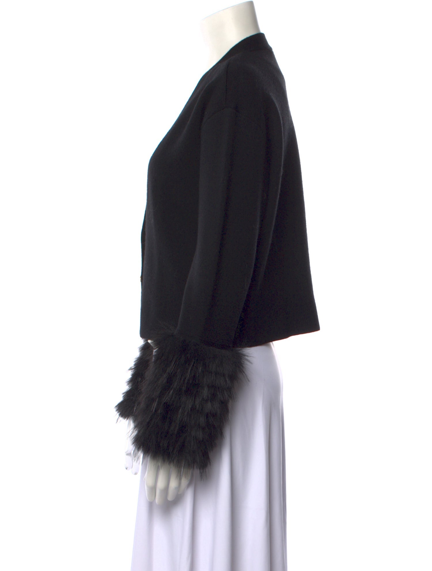 Alice + Olivia Wool V-Neck Sweater