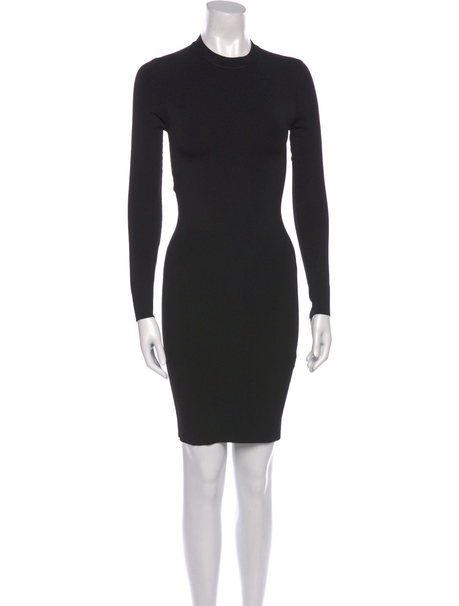 Alice + Olivia Mock Neck Mini Dress