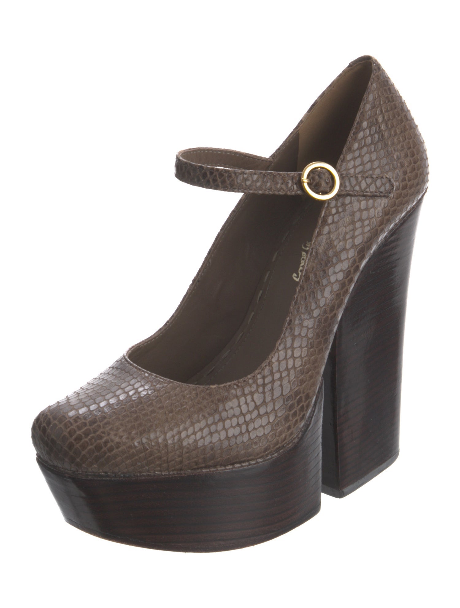 Alice + Olivia Leather Animal Print Pumps