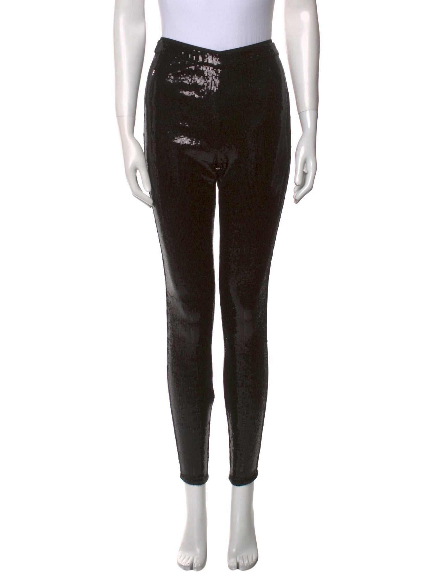 Alice + Olivia Sequin Straight Leg Pants