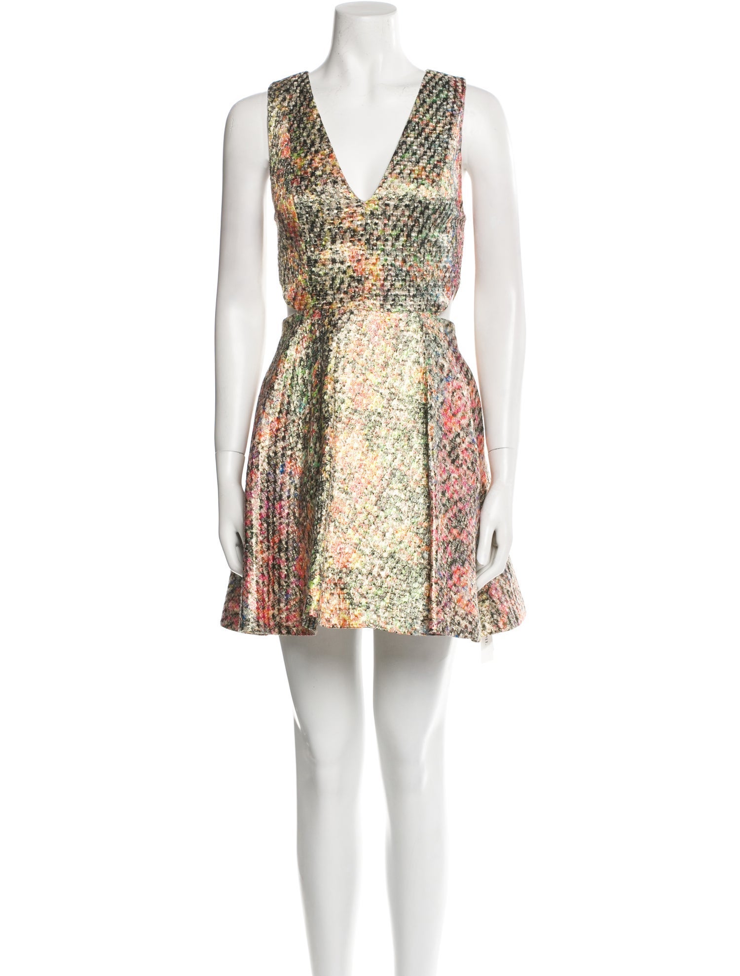 Alice + Olivia Printed Mini Dress