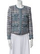 Alice + Olivia Tweed Pattern Evening Jacket