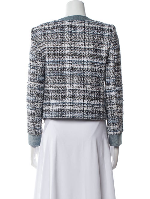 Alice + Olivia Tweed Pattern Evening Jacket
