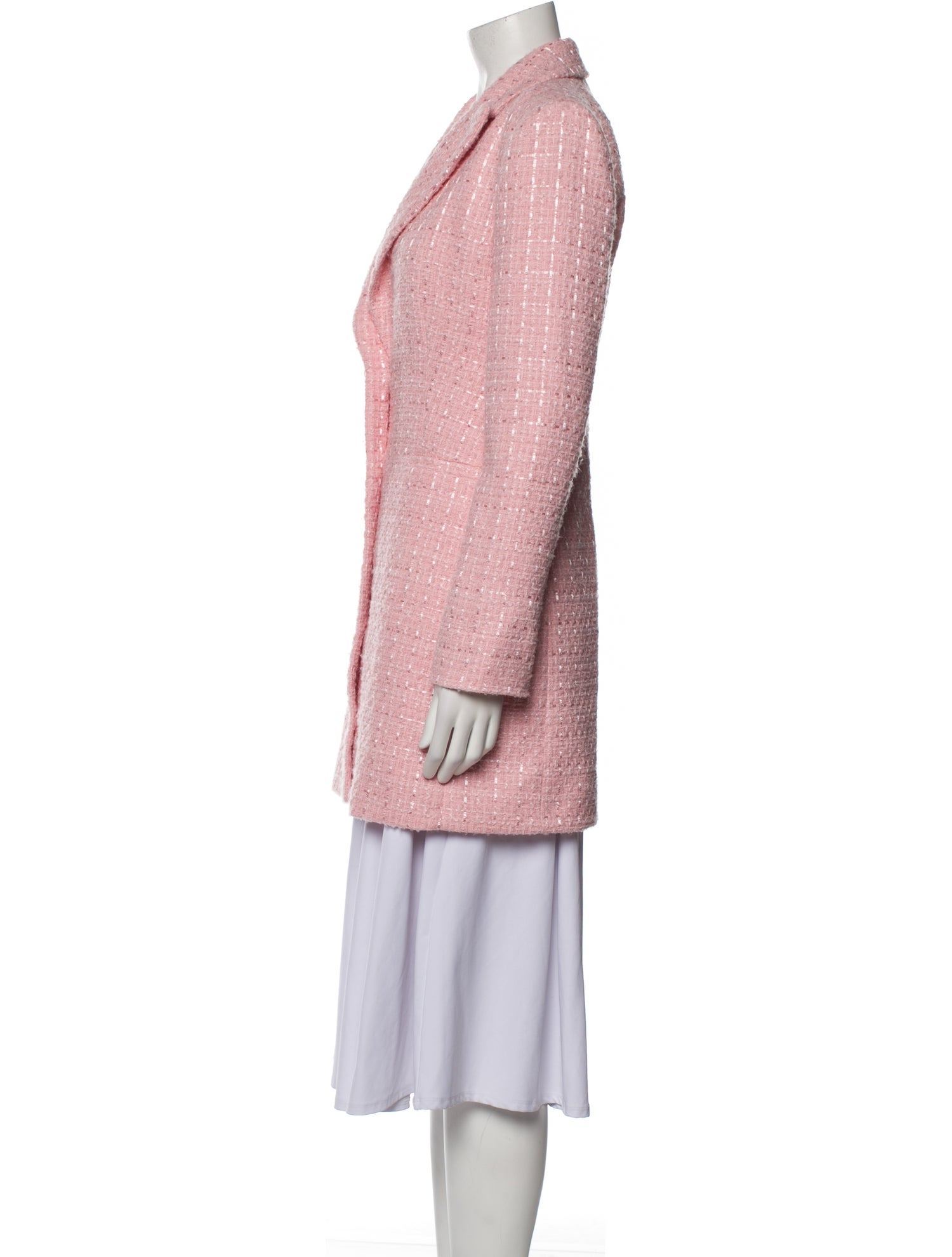 Alice + Olivia Tweed Pattern Coat