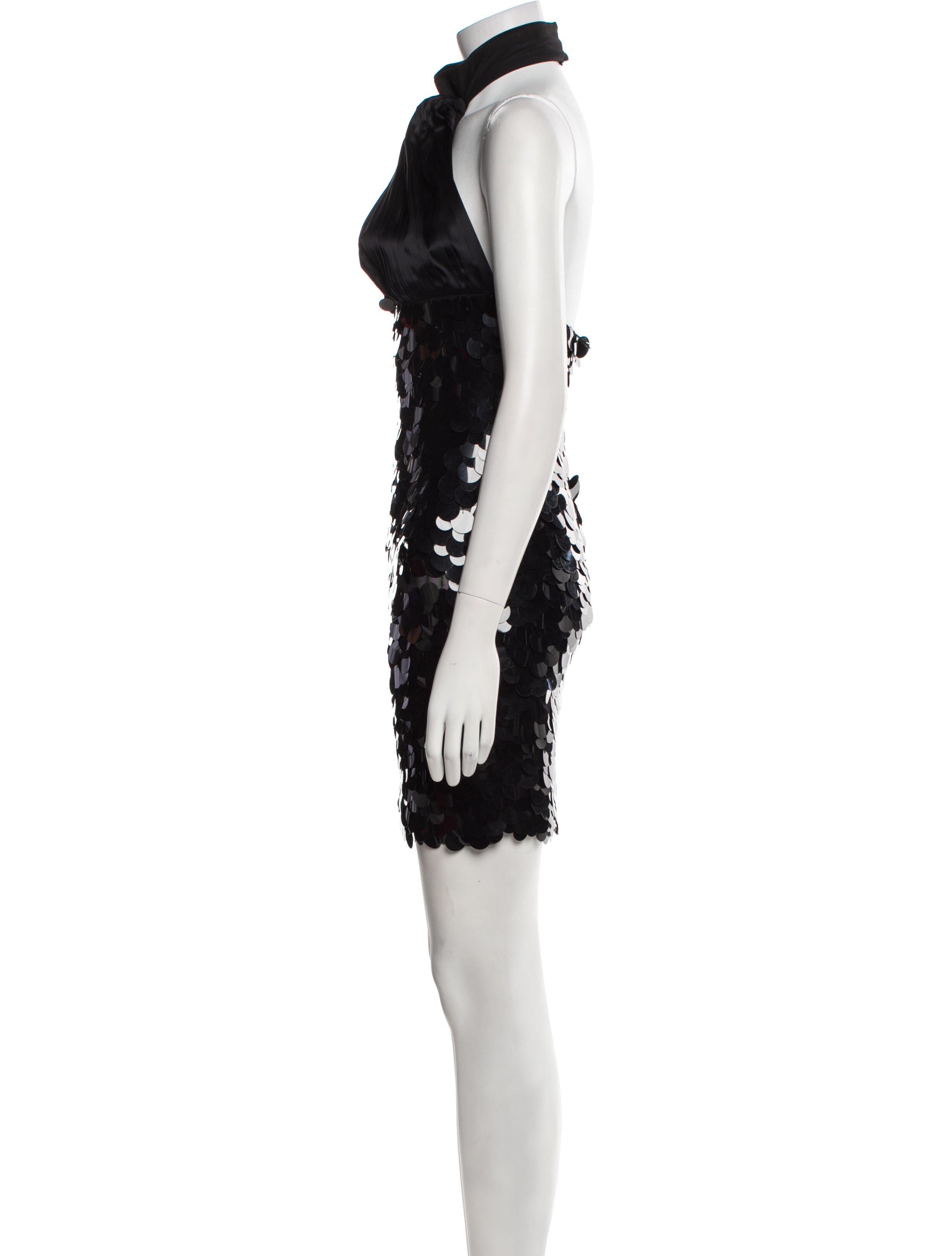 Alice + Olivia Halterneck Mini Dress