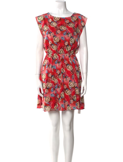 Alice + Olivia Silk Mini Dress