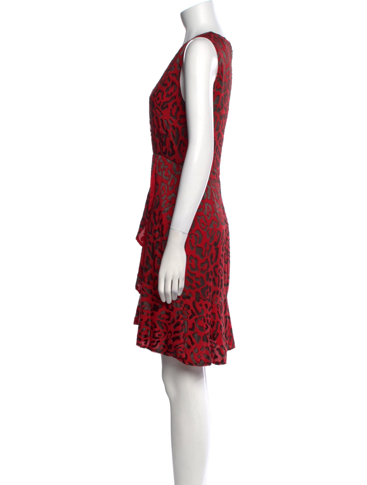 Alice + Olivia Printed Knee-Length Dress