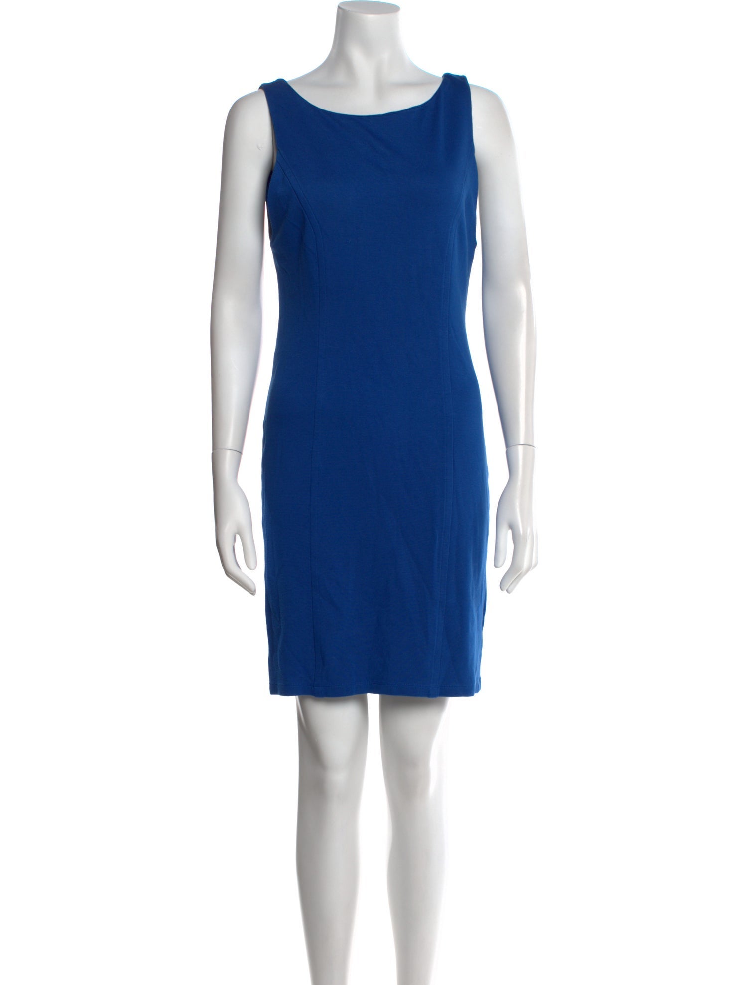 Alice + Olivia Bateau Neckline Mini Dress