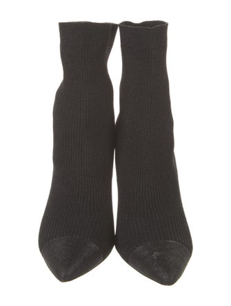 Alice + Olivia Glitter Accents Sock Boots