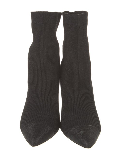 Alice + Olivia Glitter Accents Sock Boots