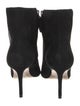 Alice + Olivia Suede Crystal Embellishments Sock Boots