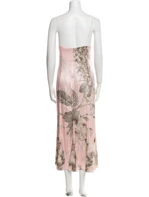 Alice + Olivia Floral Print Long Dress