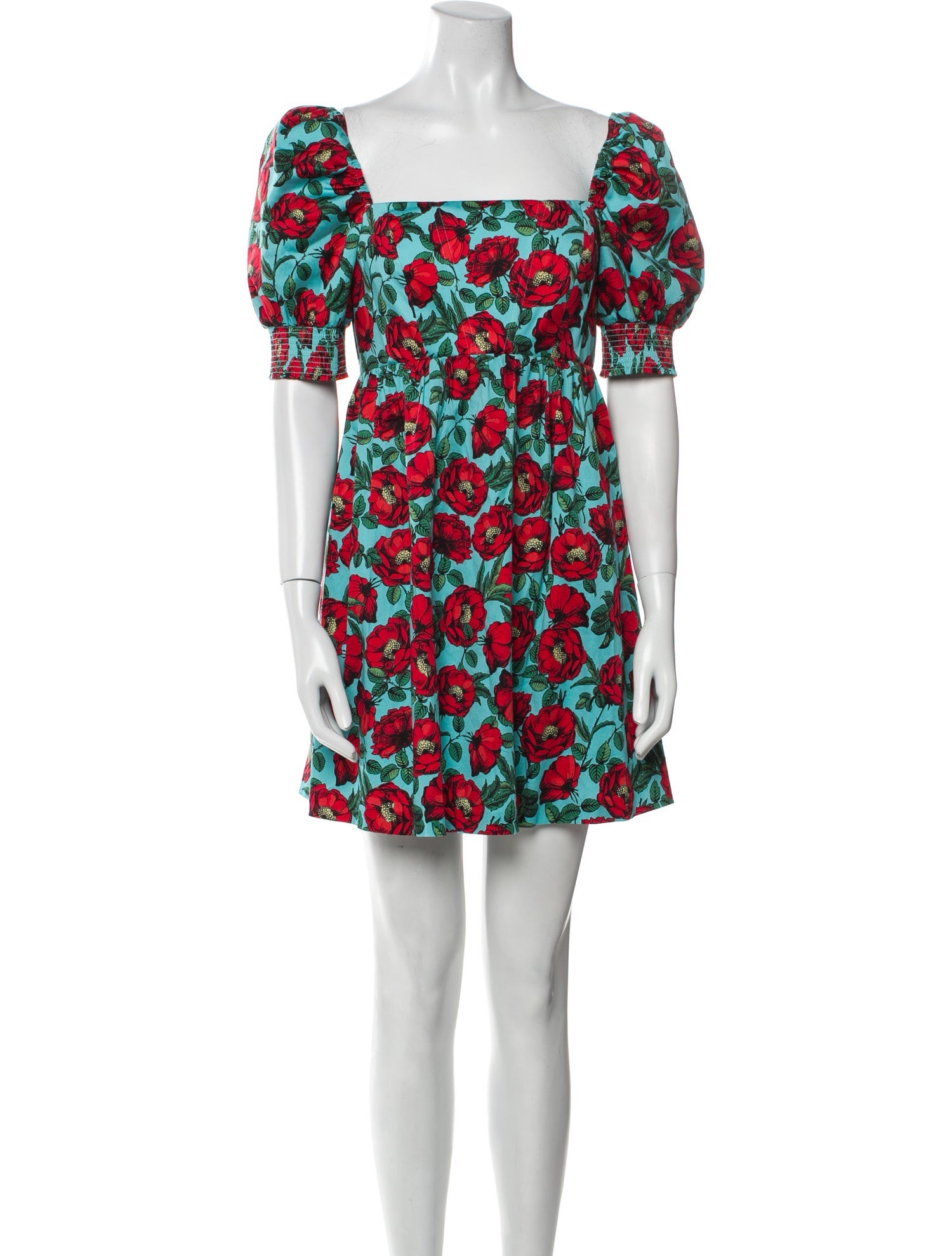 Alice + Olivia Floral Print Mini Dress