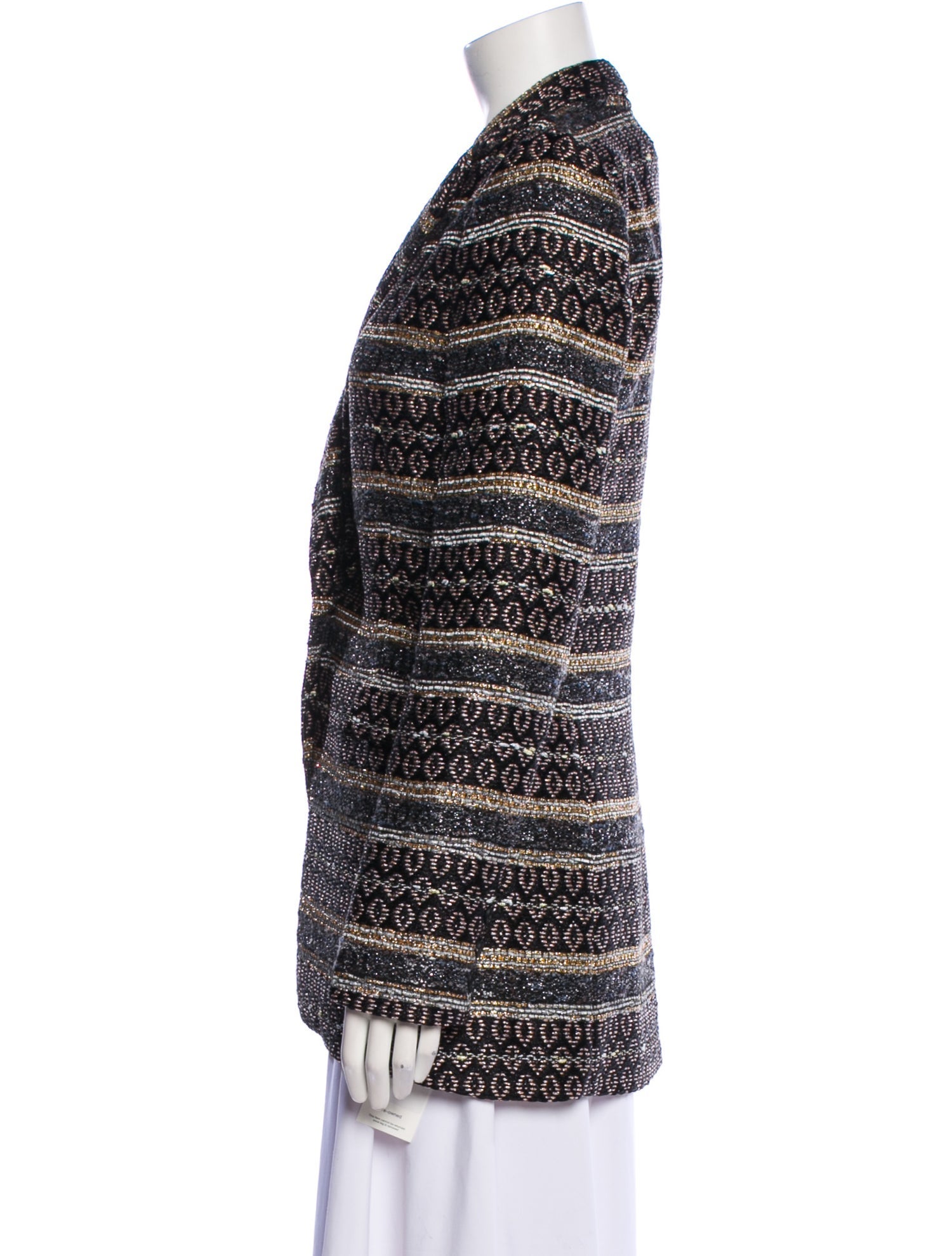 Alice + Olivia Striped Blazer