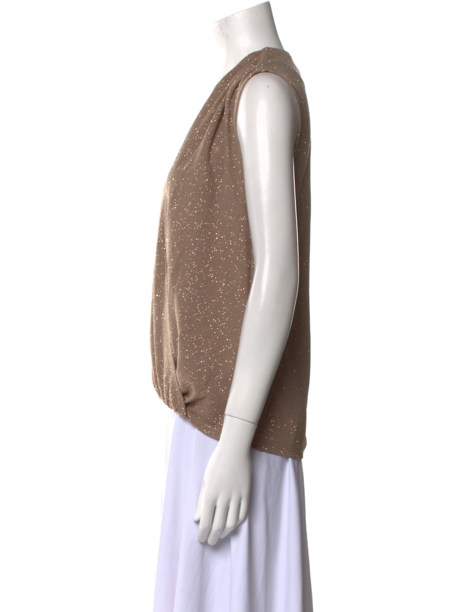 Alice + Olivia V-Neck Sleeveless Top