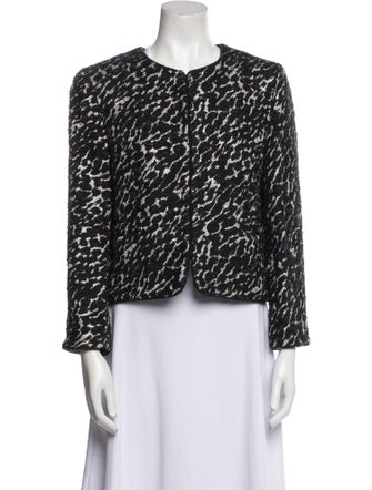 Alice + Olivia Tweed Pattern Jacket