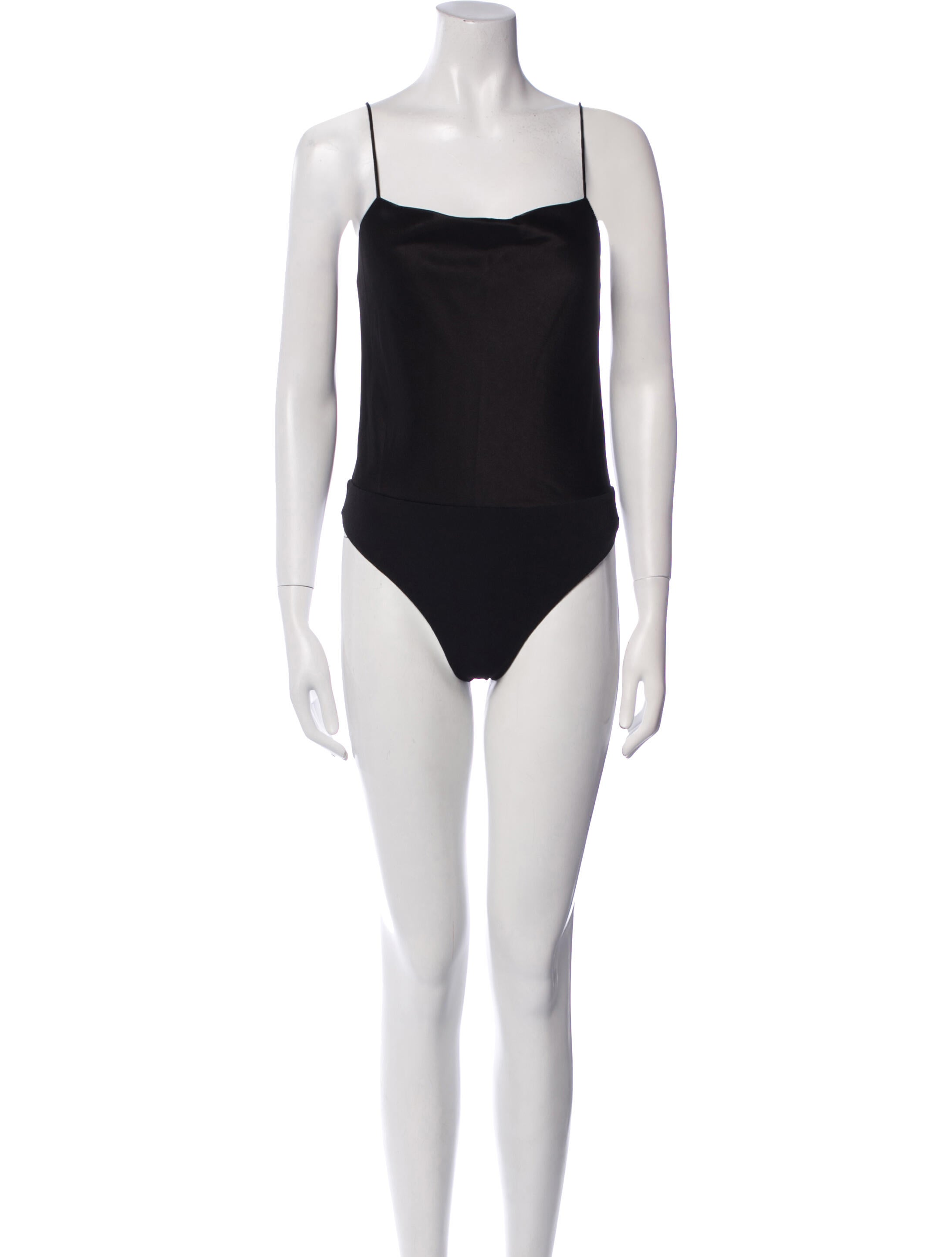 Alice + Olivia Square Neckline Sleeveless Bodysuit