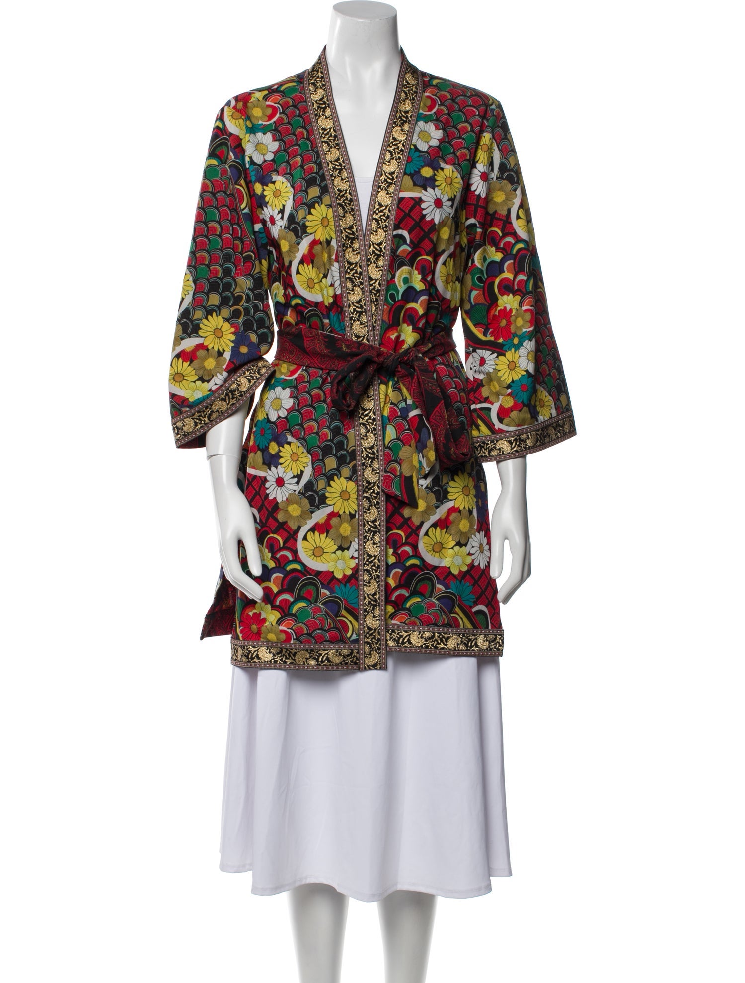 Alice + Olivia Printed Robe w/ Tags