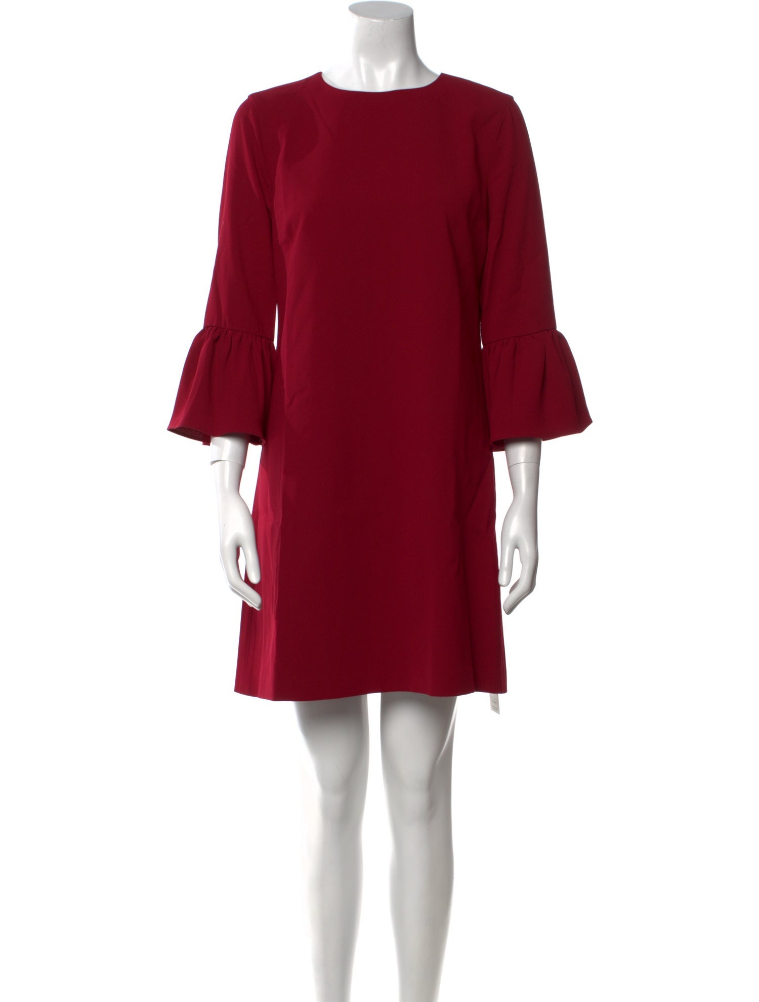 Alice + Olivia Bateau Neckline Mini Dress