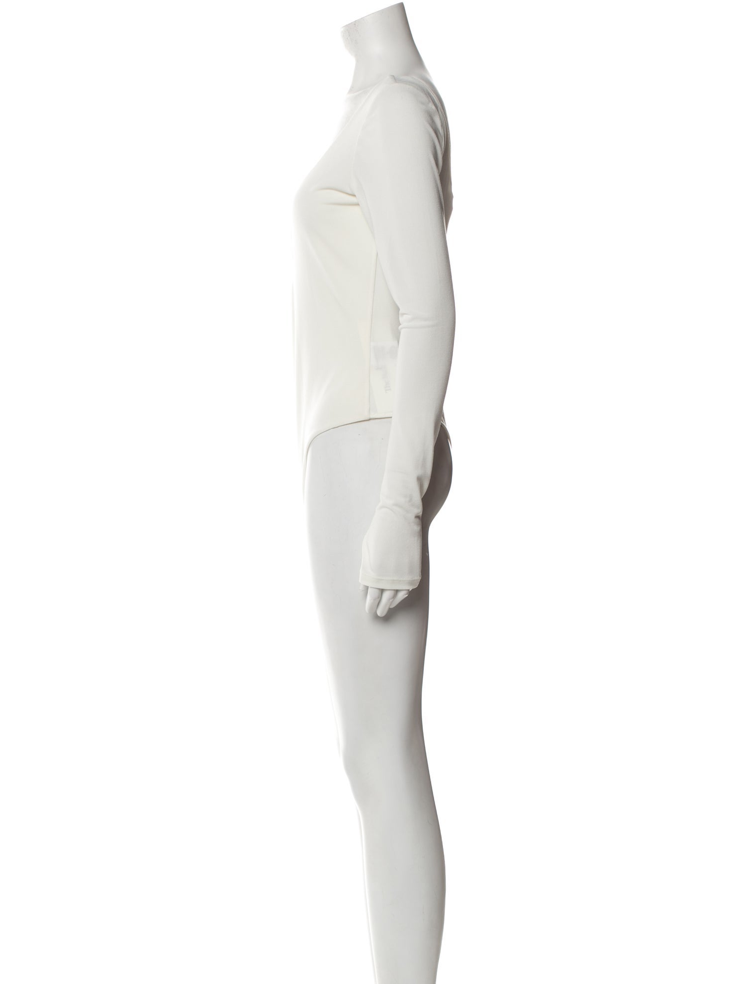 Alice + Olivia Nylon Scoop Neck Romper