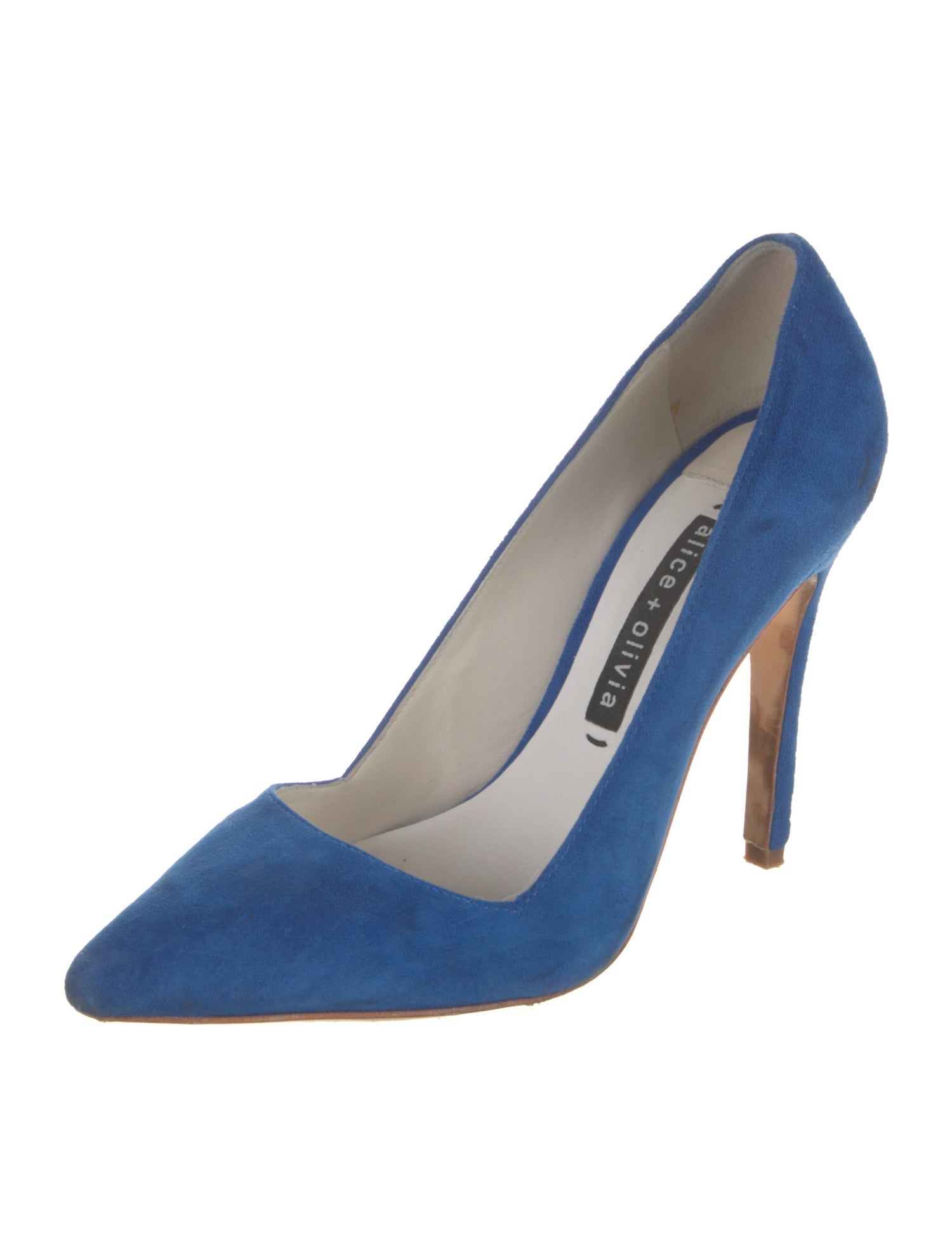 Alice + Olivia Suede Pumps