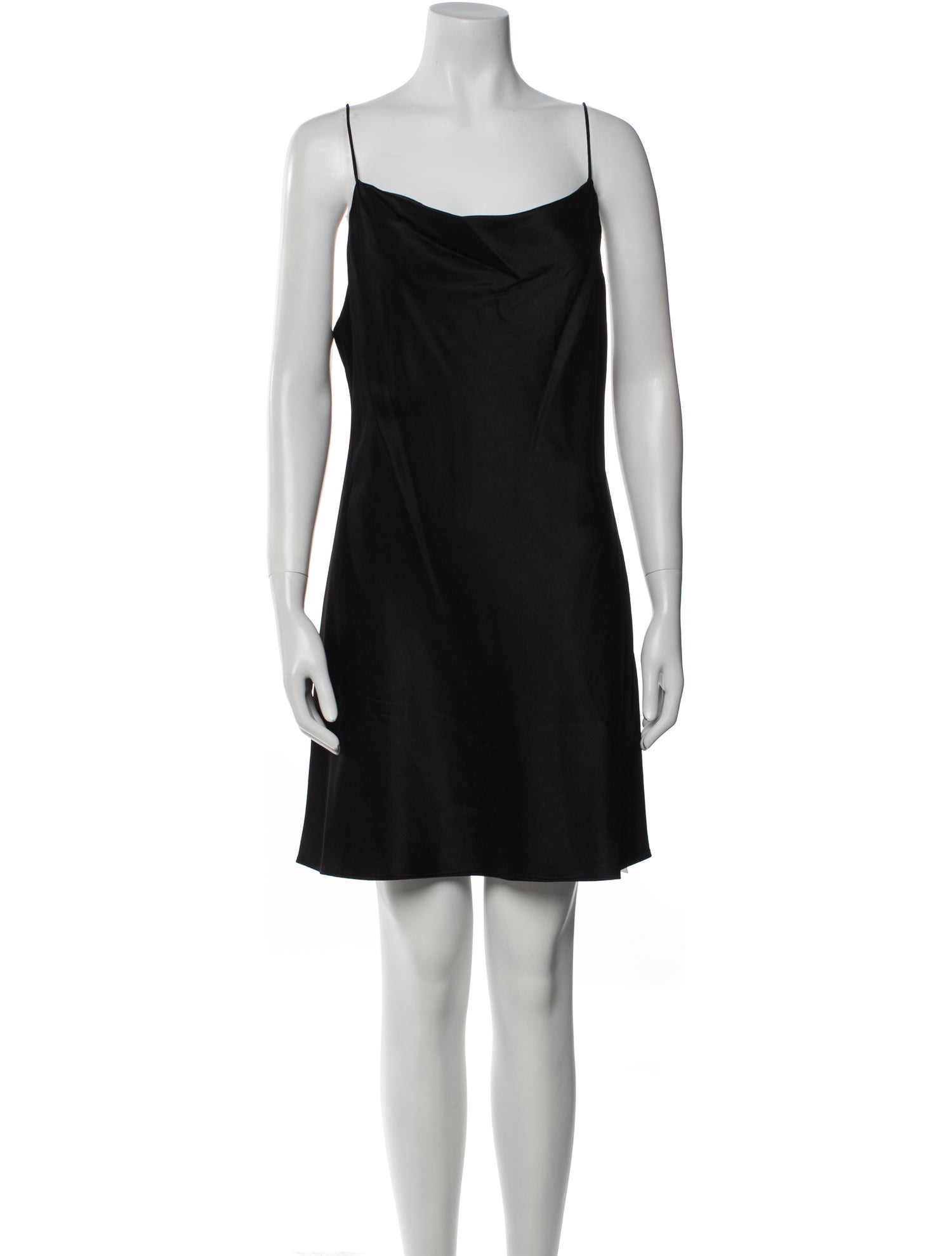 Alice + Olivia Cowl Neck Mini Dress