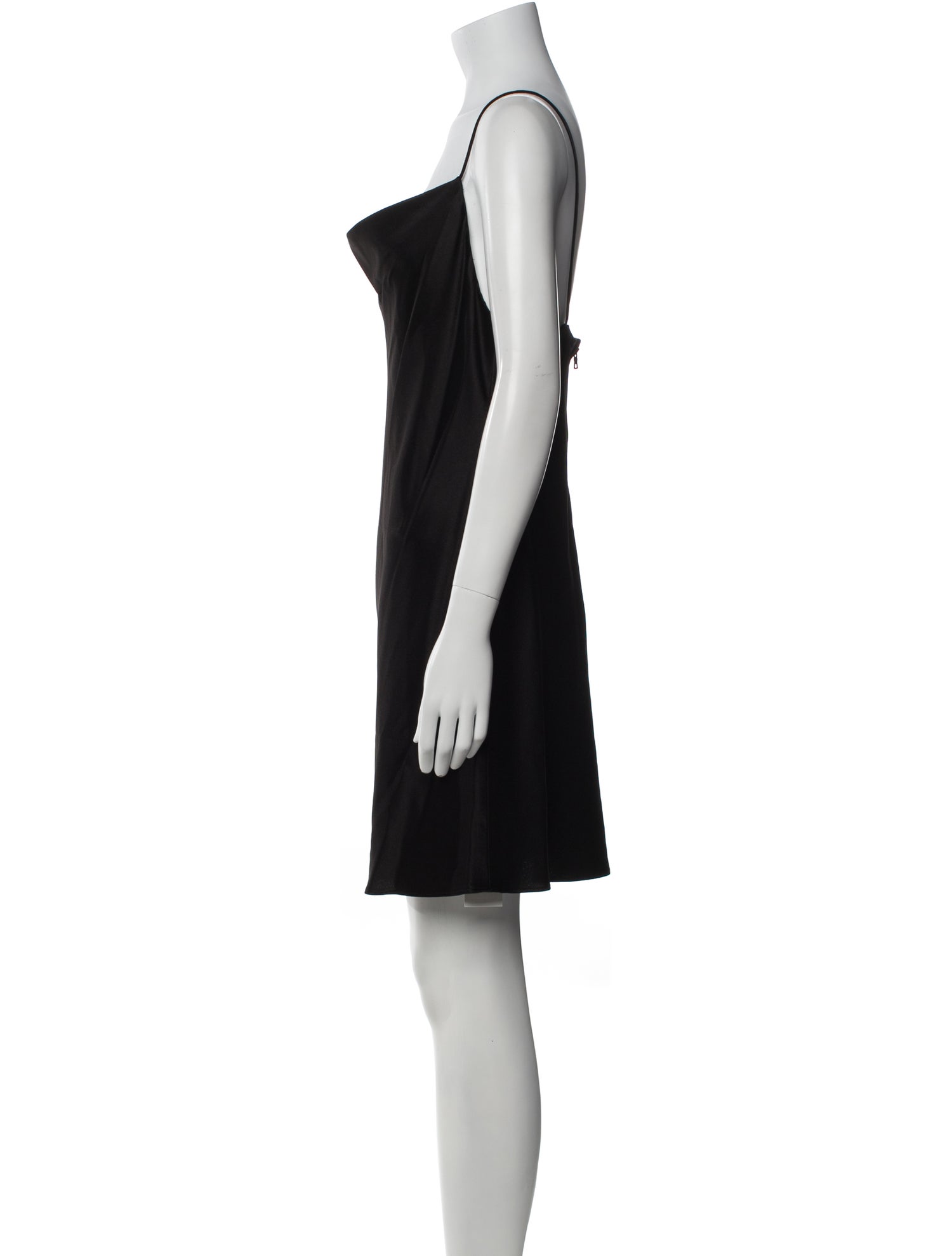 Alice + Olivia Cowl Neck Mini Dress