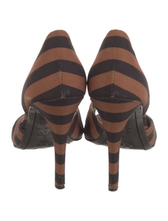 Alice + Olivia Canvas Animal Print Sandals